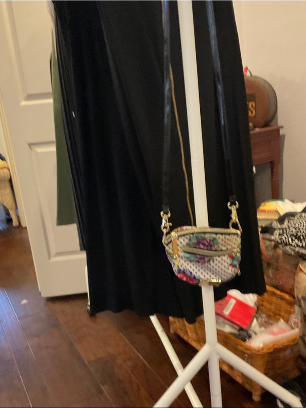 Patterned Crossbody Bag - Multicolor